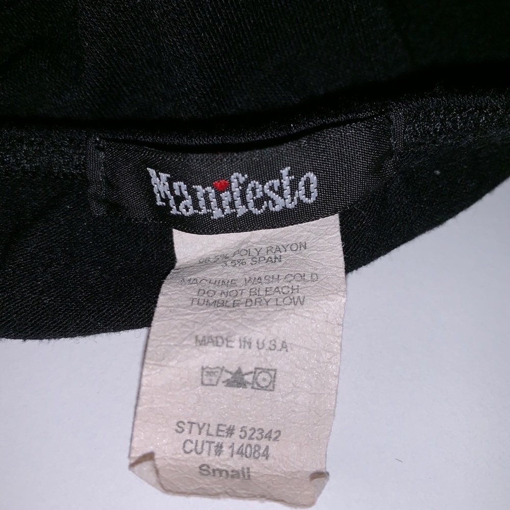 Manifesto Deep V Neck Tank w/Braided Trim - Picture 6 of 7